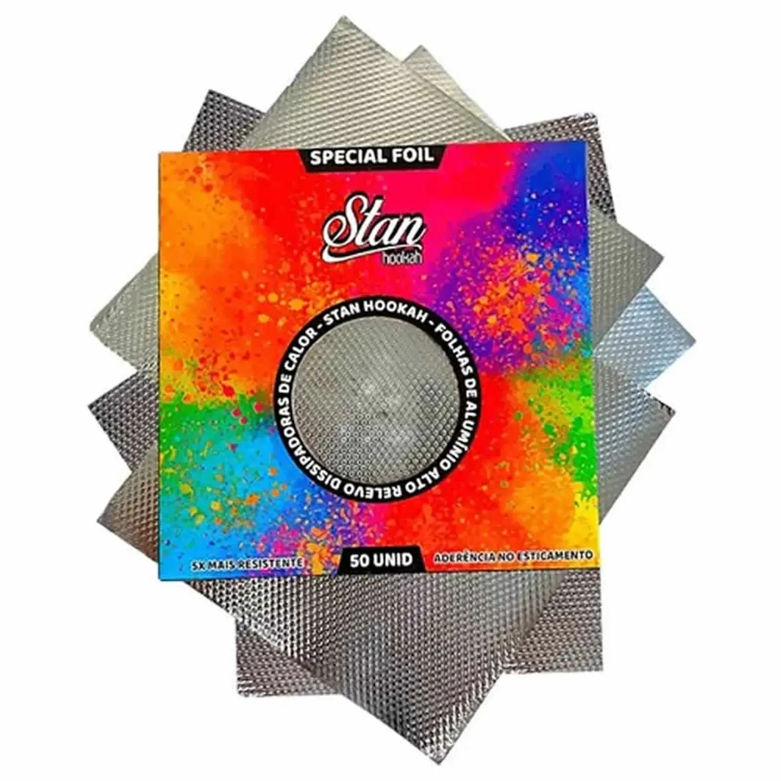 Alumínio Stan c/ Textura - 50 folhas